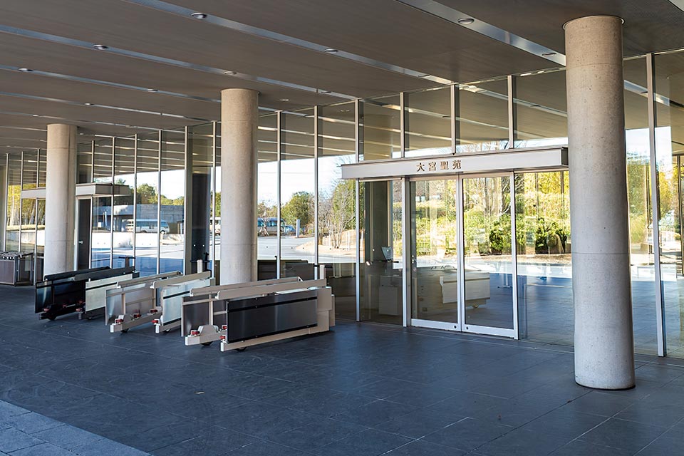 大宮聖苑の入り口